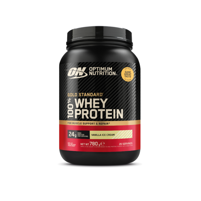 100% Whey Gold Standard - Optimum Nutrition vanilková zmrzlina