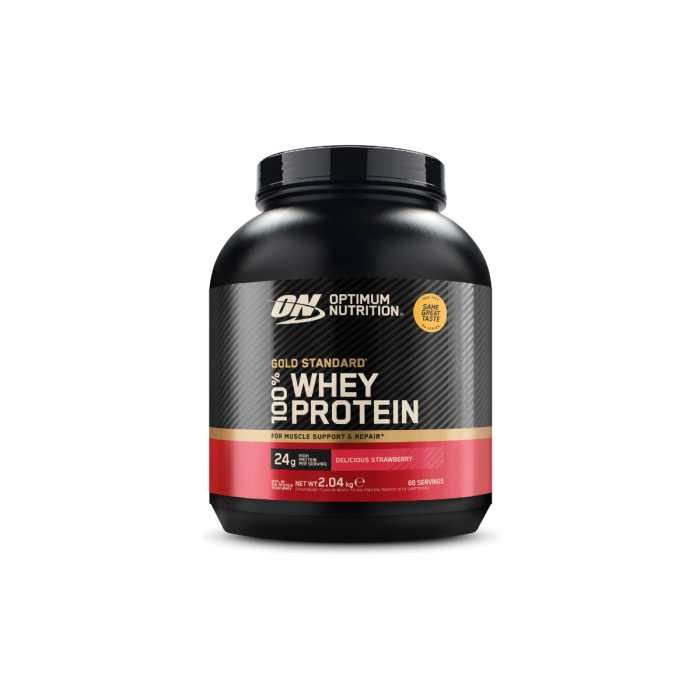 100% Whey Gold Standard - Optimum Nutrition lahodná jahoda
