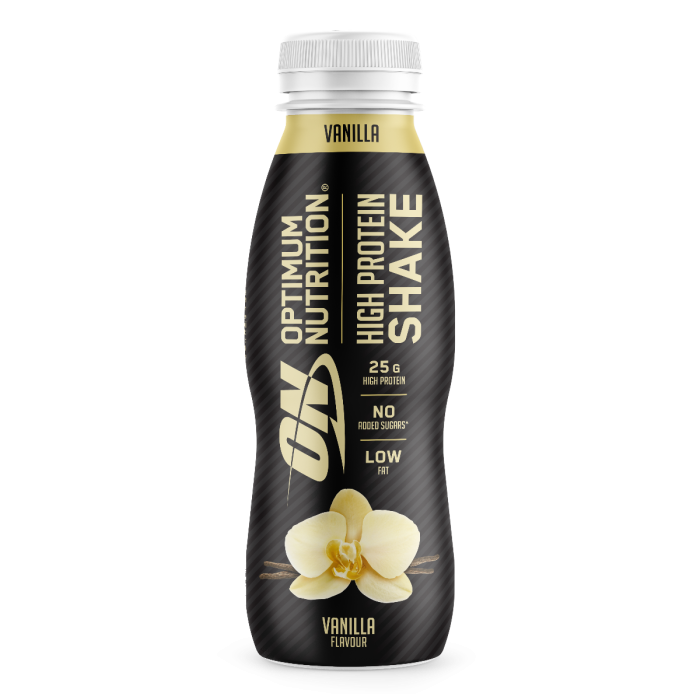 Optimum High Protein Shake - Optimum Nutrition 330 ml - vanilka