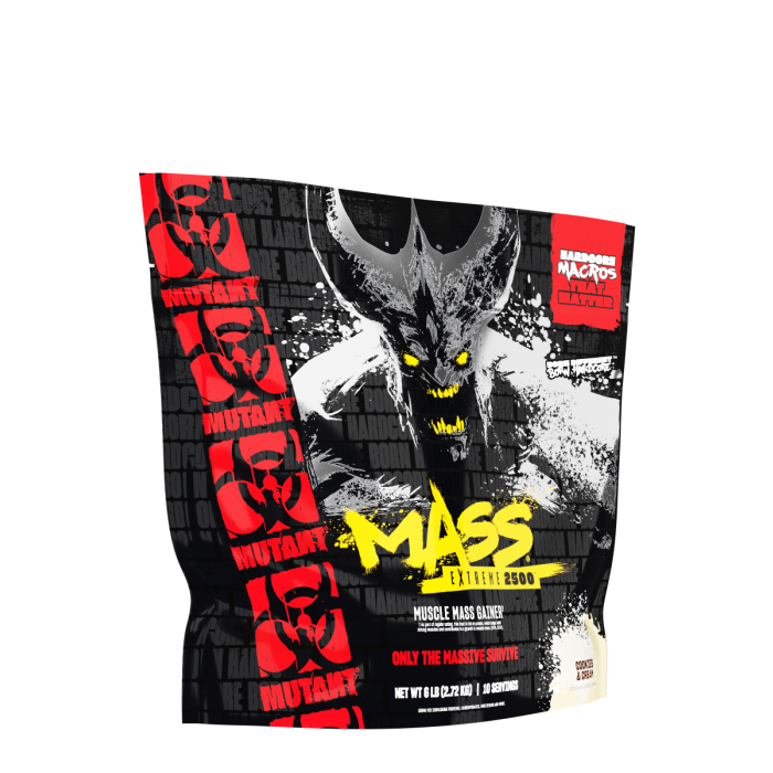 Mutant Mass Extreme - PVL cookies and cream 2720 g
