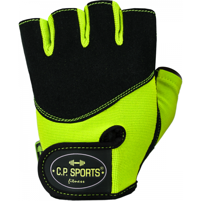 Fitness rukavice Iron neonové - C.P. Sports neonová M