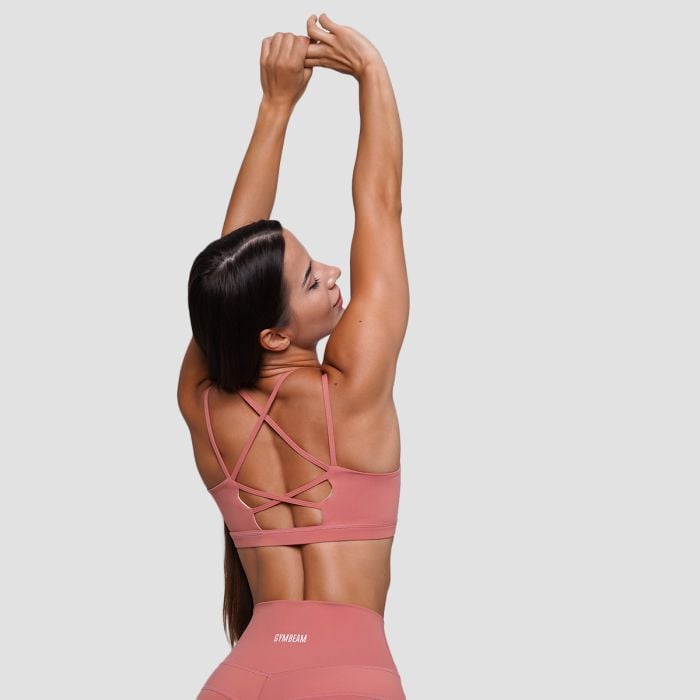 Sportovní podprsenka FIT Salmon - GymBeam M