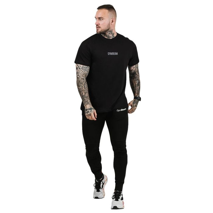 Tričko FIT Black - GymBeam L
