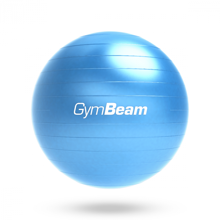 Fit míč FitBall 65 cm - GymBeam glossy blue
