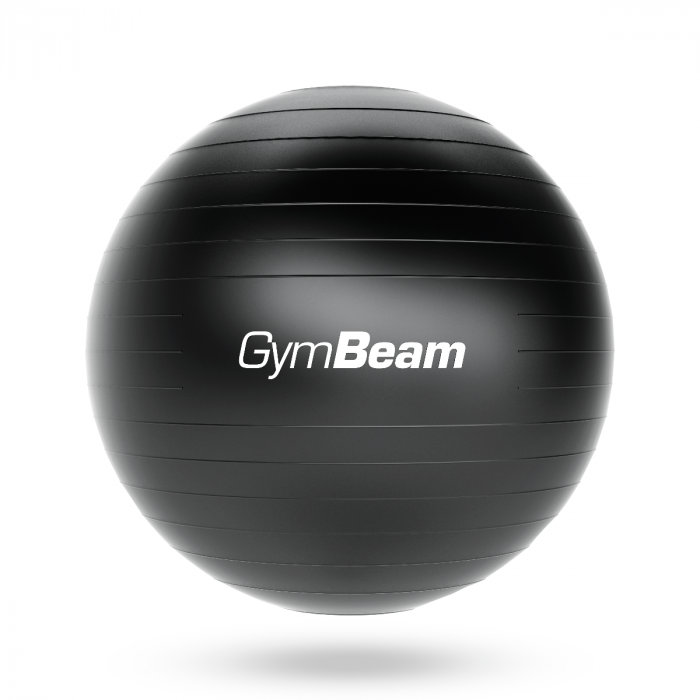 Fit míč FitBall 65 cm - GymBeam černá