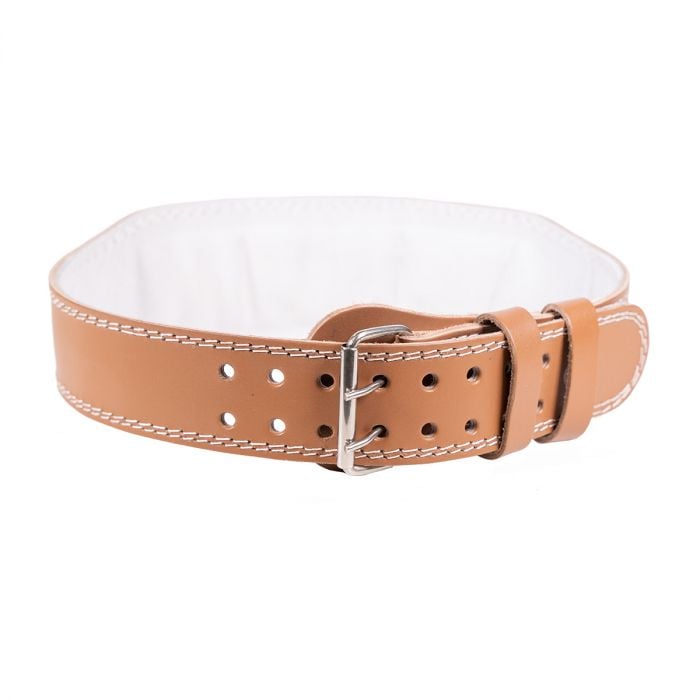 Fitness opasek celokožený brown - GymBeam M