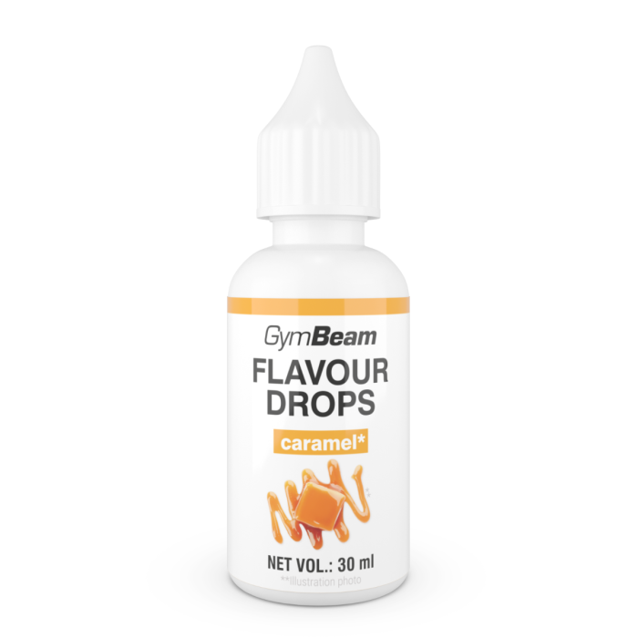 Flavour Drops - GymBeam 30 ml - karamel
