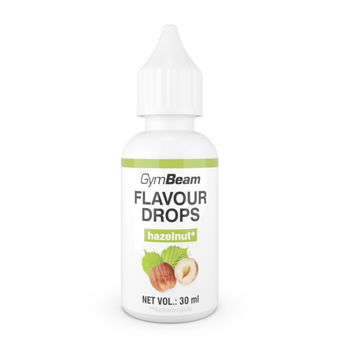 Flavor Drops 30 ml - GymBeam lískový ořech