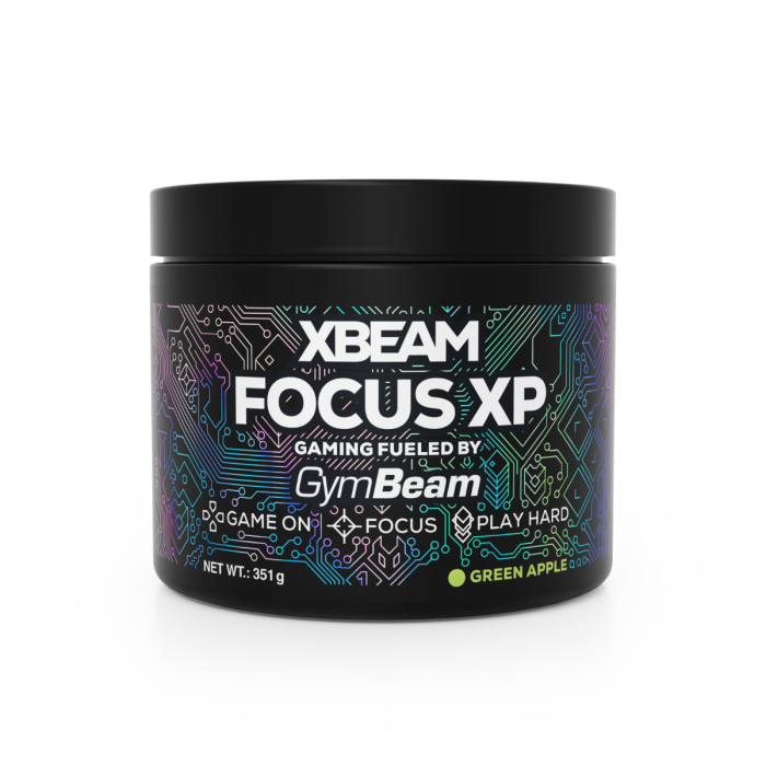 XBEAM Focus XP - GymBeam 351 g - lesní ovoce