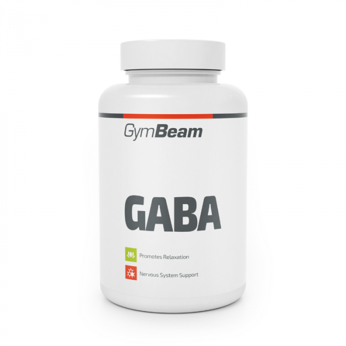 GABA - GymBeam bez příchuti 120 kaps.