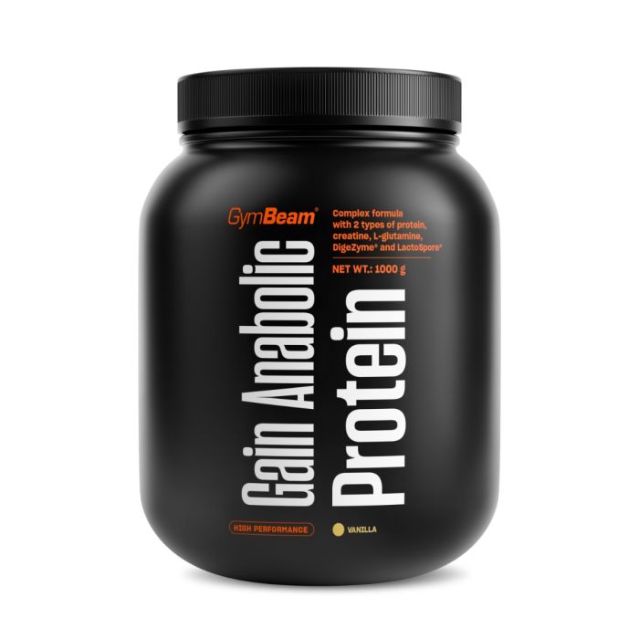 Gain Anabolic Protein - GymBeam 1000 g - vanilka