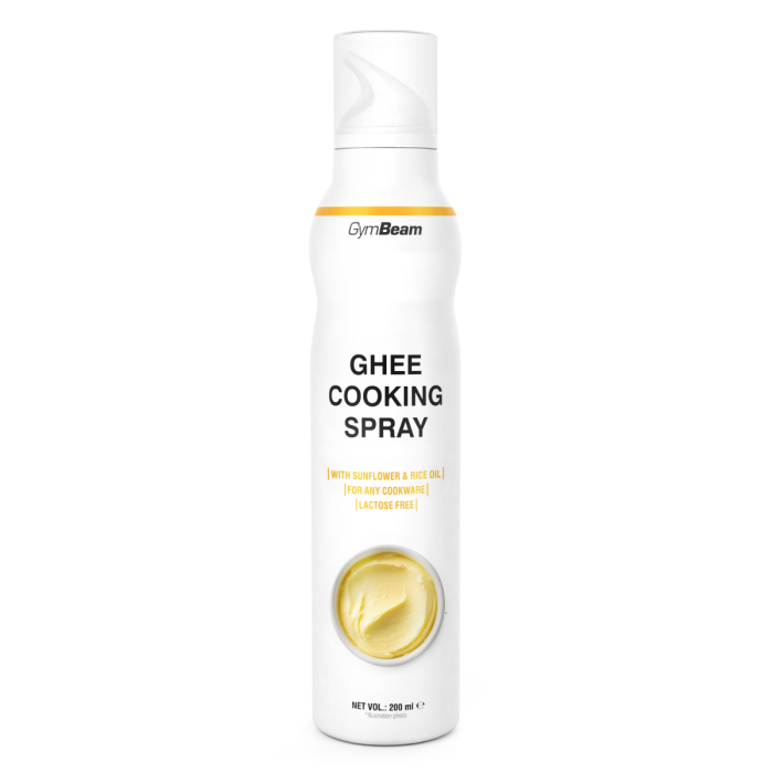 Ghee sprej na vaření - GymBeam 200 ml
