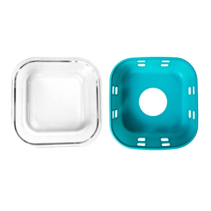 Skleněná dóza na jídlo 800 ml - GymBeam single_variant