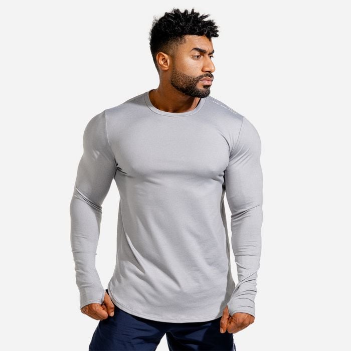Tričko Long Sleeve Statement Muscle Grey - SQUATWOLF šedá XL