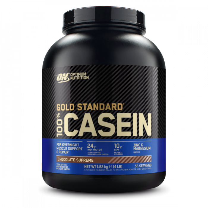 Levně 100% Casein 910 g jahoda - Optimum Nutrition