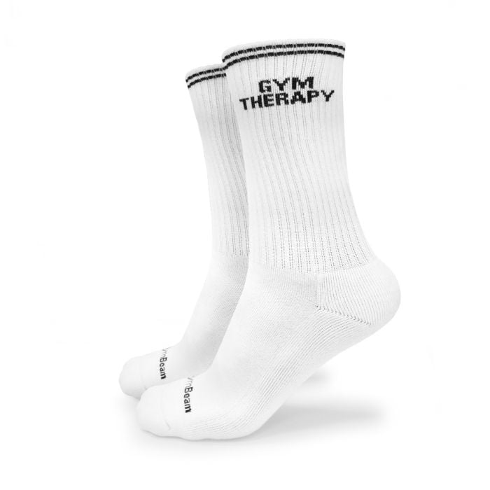 Ponožky Gym Therapy White - GymBeam M