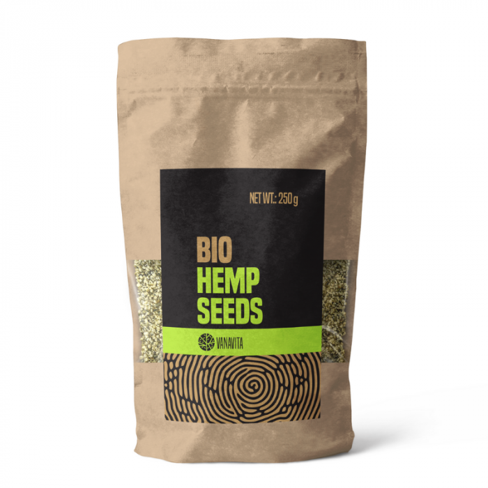 BIO Hemp seeds - hulled - VanaVita