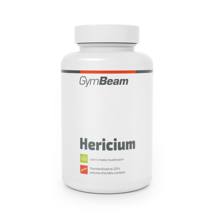 Hericium (Lion‘s Mane) - GymBeam 90 kaps.