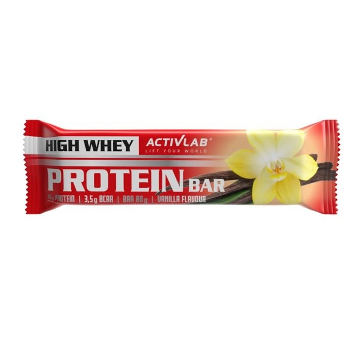 Levně High Whey Protein Bar 80 g černý rybíz - ActivLab