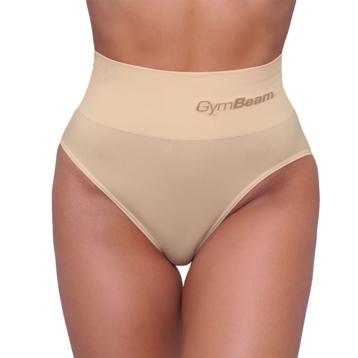 Kalhotky Highrise 2Pack Nude - GymBeam M