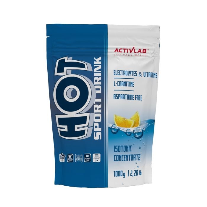 Hot Sport Drink - Activlab 1000 g - pomeranč