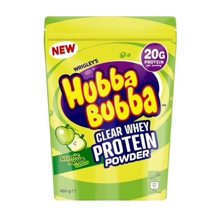 Hubba Bubba Clear Whey - Mars atomic apple 405 g