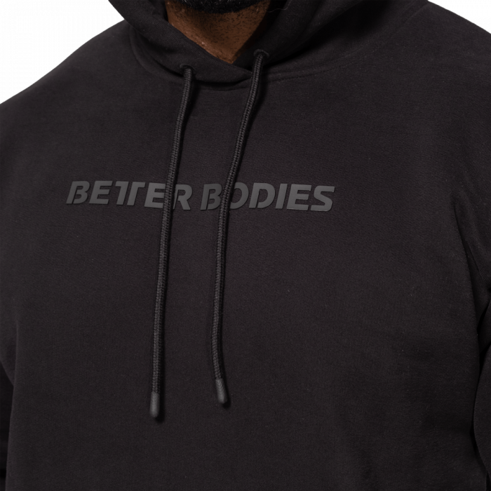 Pánská mikina Logo Hoodie Black - Better Bodies M