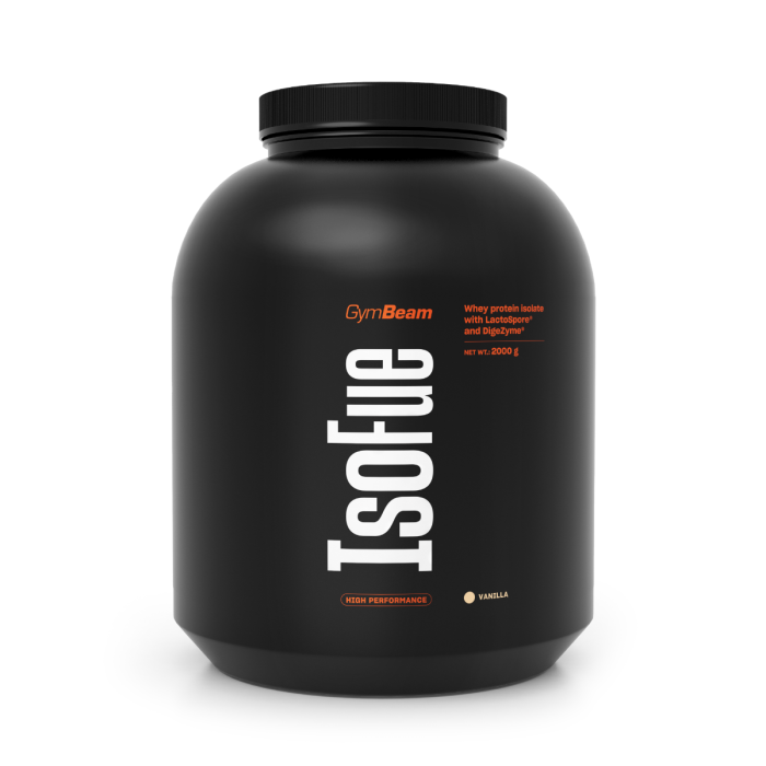 IsoFue - GymBeam 2000 g - vanilka