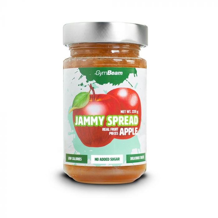 Jammy Spread - GymBeam jablko 220 g