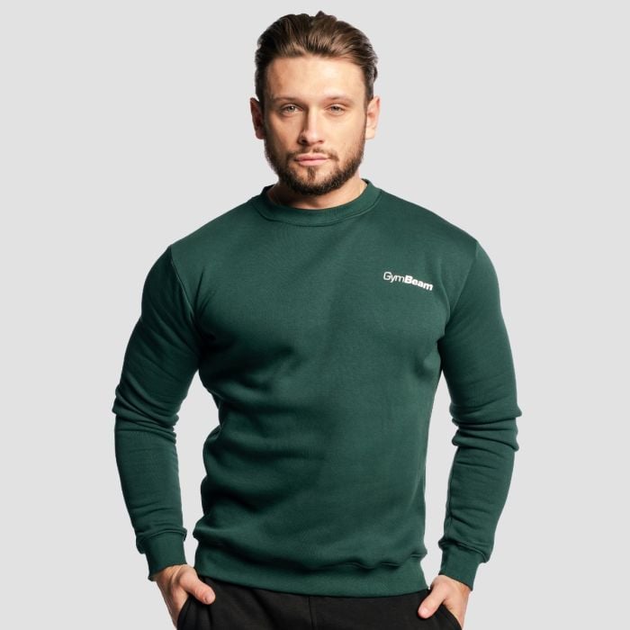 Mikina Basic Jumper Pine - GymBeam L
