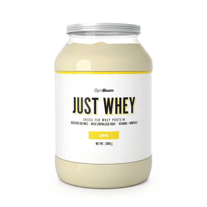 Just Whey Grass-Fed Protein – GymBeam 1000 g - čokoládový milkshake - 00