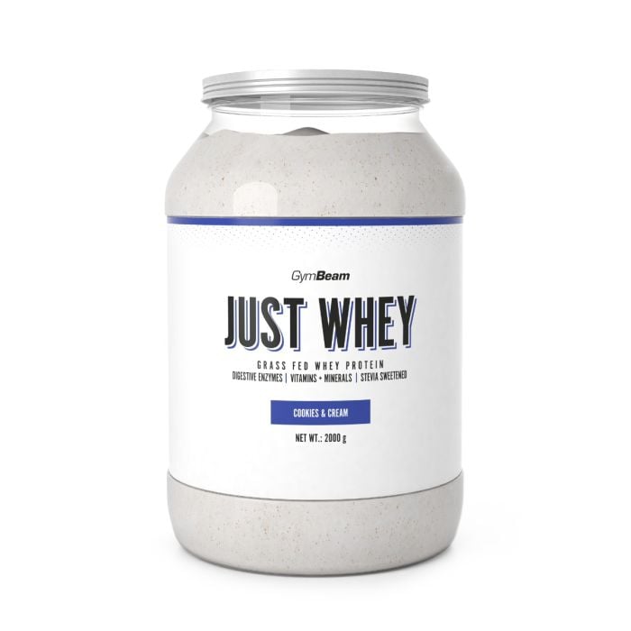 Just Whey Grass-Fed Protein – GymBeam 1000 g - čokoládový milkshake - 00