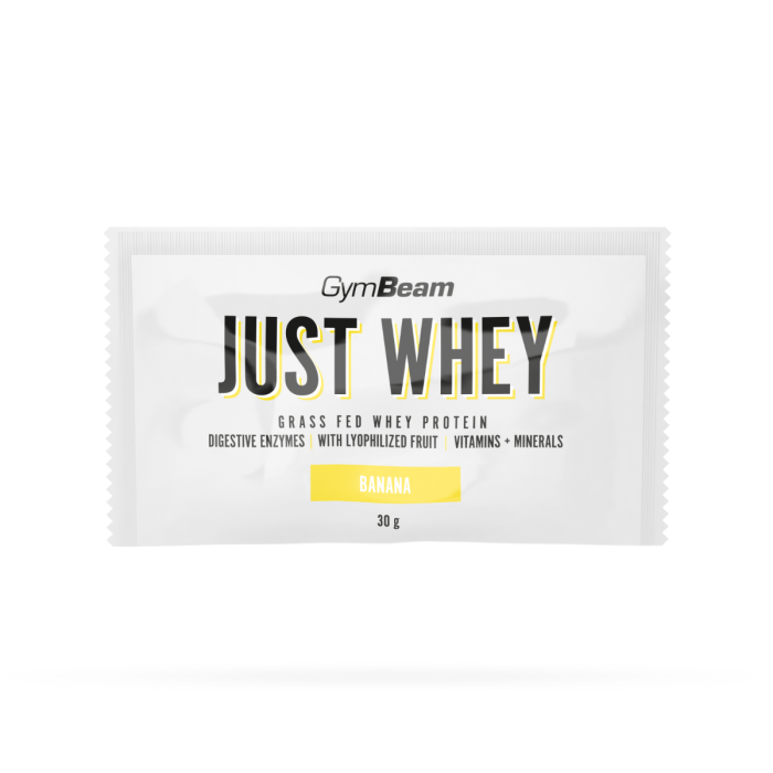 Vzorek proteinu Just Whey - GymBeam banán 30 g