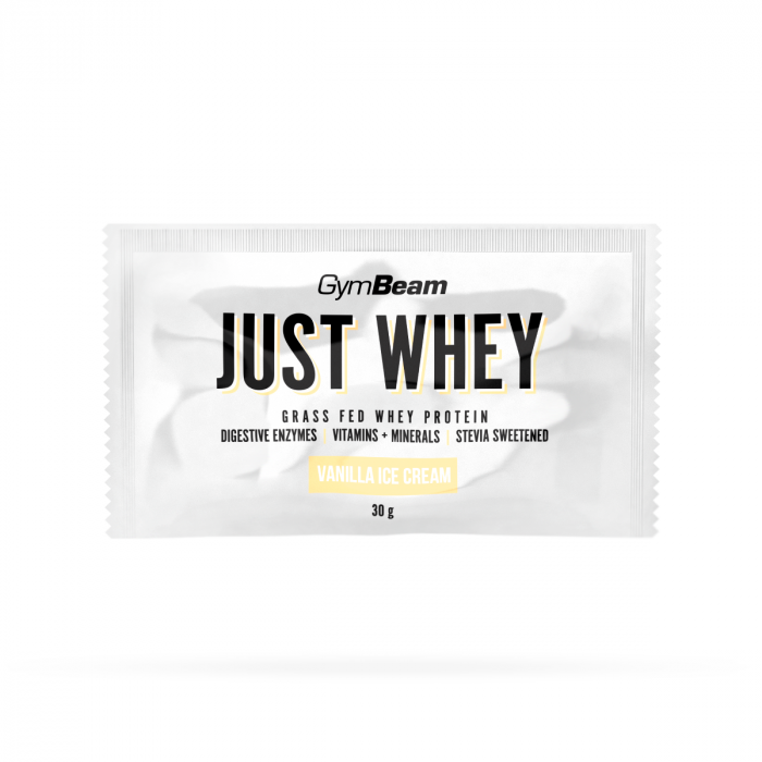Vzorek proteinu Just Whey - GymBeam 30 g - čokoládový milkshake