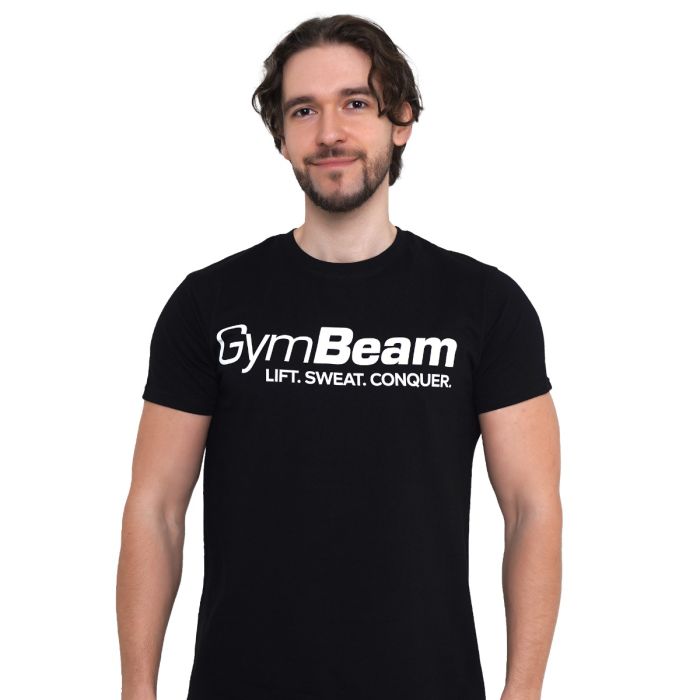 Tričko Lift Black - GymBeam XXL