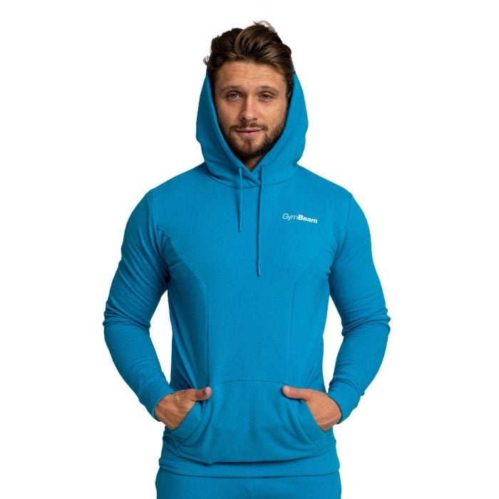 Mikina Limitless Hoodie Aquamarine - GymBeam XXL