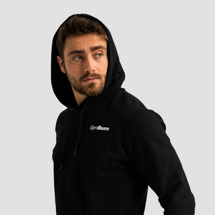 Mikina Limitless Hoodie Black - GymBeam L