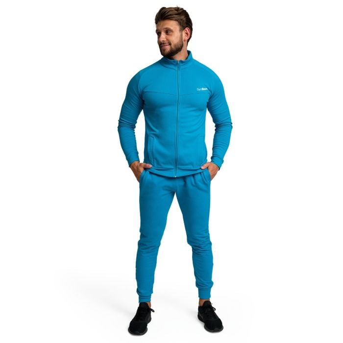 Tepláky Limitless Aquamarine - GymBeam XXXL