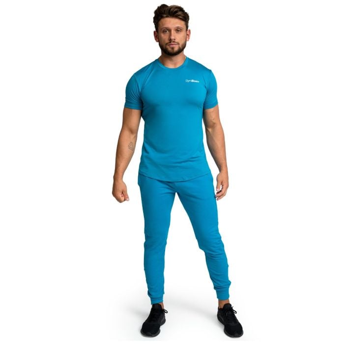 Tepláky Limitless Aquamarine - GymBeam XXXL