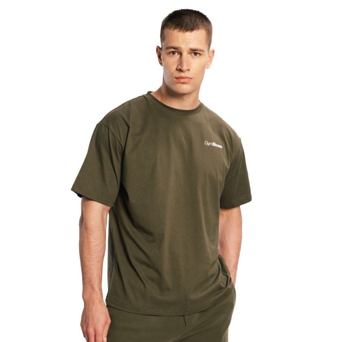 Tričko Oversized Limitless Espresso - GymBeam M