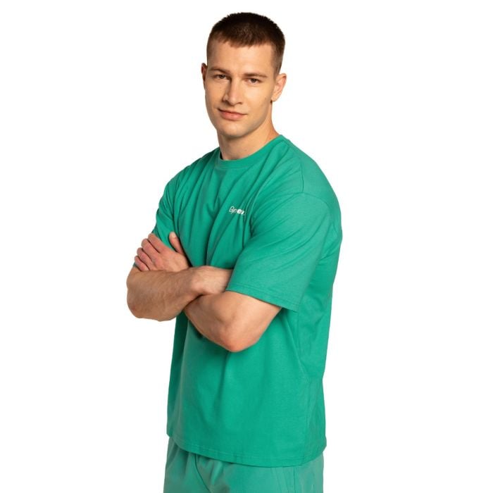 Tričko Oversized Limitless Lagoon - GymBeam L