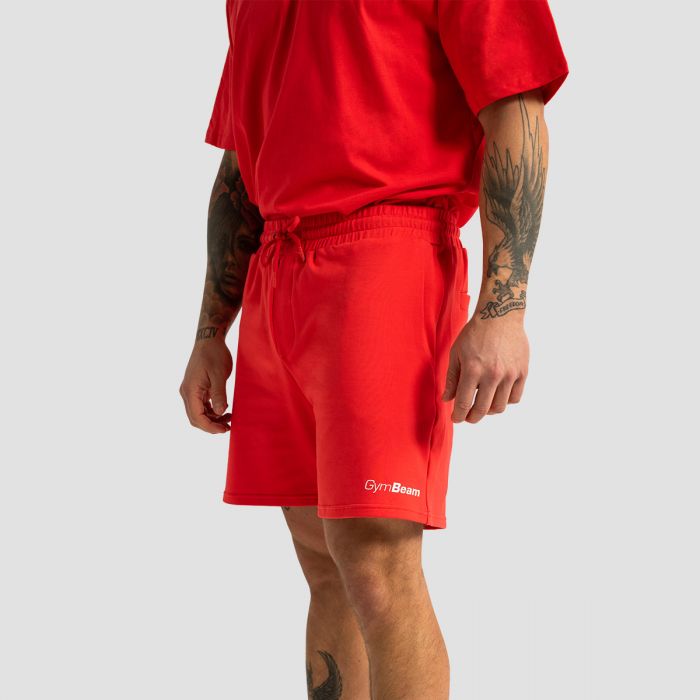 Šortky Limitless Hot Red - GymBeam XXL