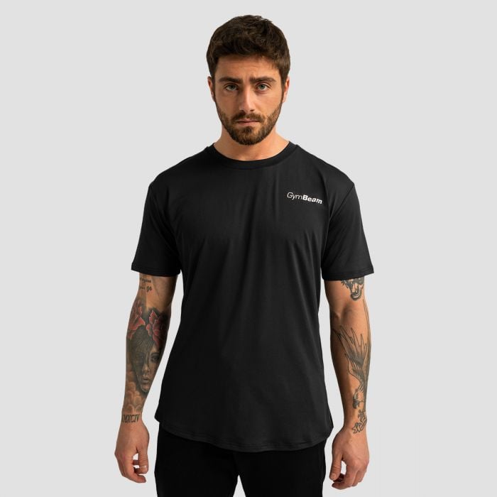 Levně Pánské sportovní tričko Limitless Black XL - GymBeam