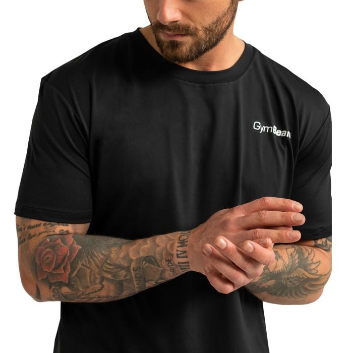 Pánské sportovní tričko Limitless Black - GymBeam XXL