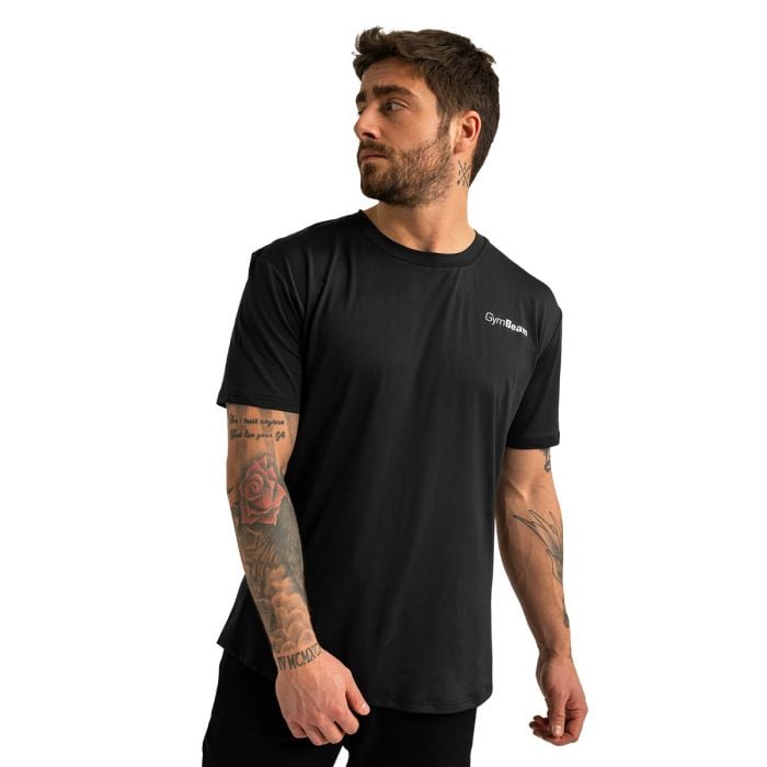 Pánské sportovní tričko Limitless Black - GymBeam XXL