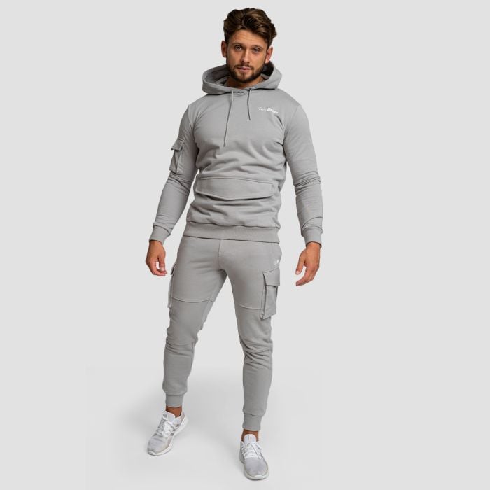 Mikina TRN Hoodie Grey - GymBeam M