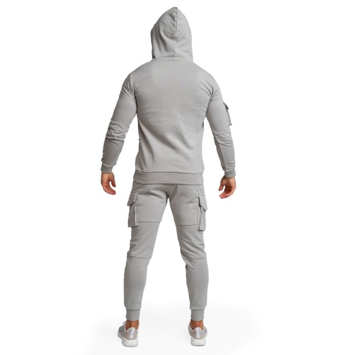 Mikina TRN Hoodie Grey - GymBeam M