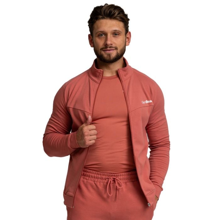 Mikina se zipem Limitless Cinnamon - GymBeam XXL