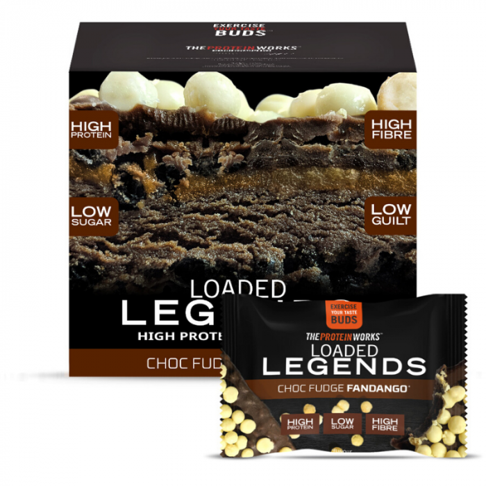 Loaded Legends - The Protein Works čokoládový fondán fandango 50 g