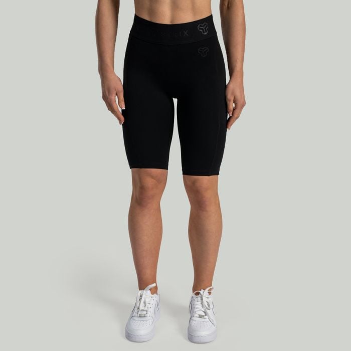 Women‘s Lunar Biker Shorts Black - STRIX